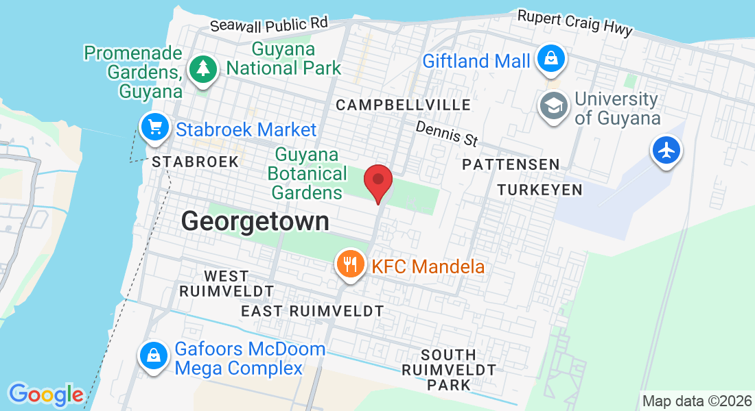 RV26+X3X, Georgetown, Guyana