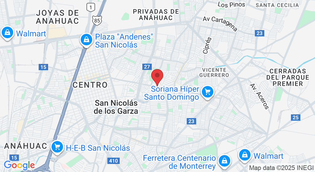 Av. Santo Domingo 115, Nicolás Bravo, 66414 San Nicolás de los Garza, N.L., Mexico