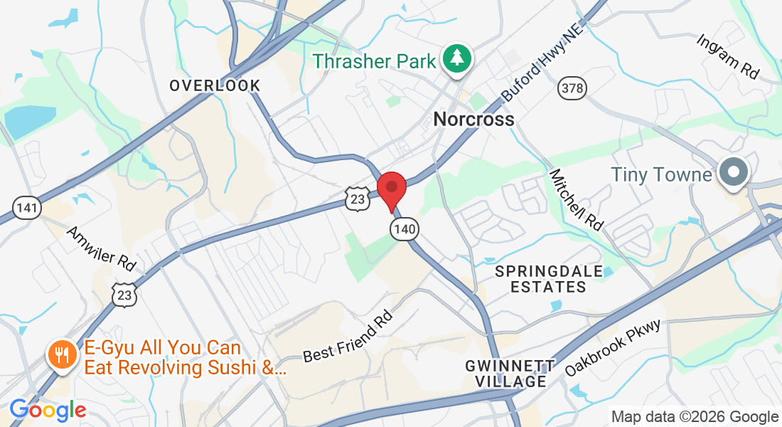 6300 Jimmy Carter Blvd suite 104, Norcross, GA 30071, USA