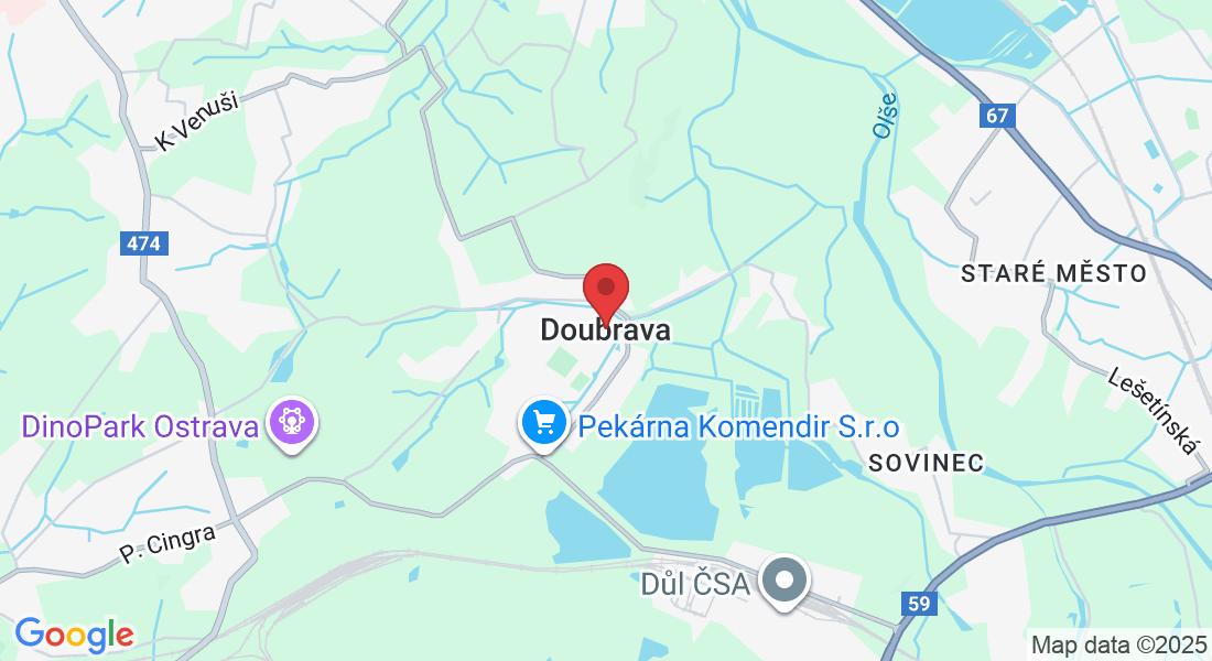 Doubrava, Česko