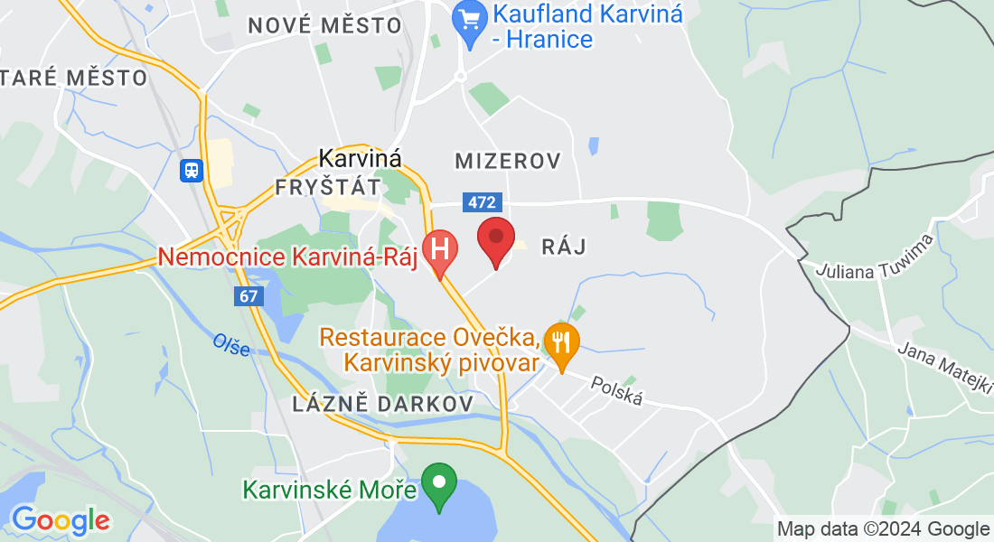 Kosmonautů, 734 01 Karviná 4, Česko