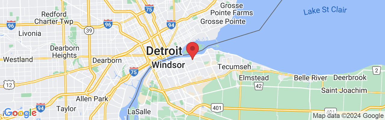 Ontario St, Windsor, ON, Canada