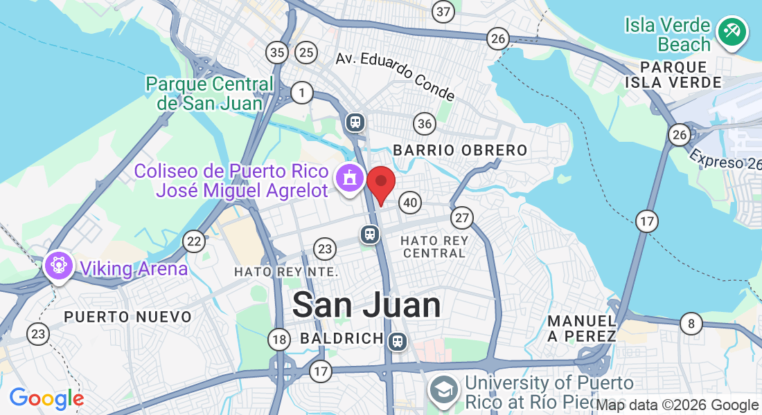 221 Av. de la Constitución Suite 1001, San Juan, 00917, Puerto Rico