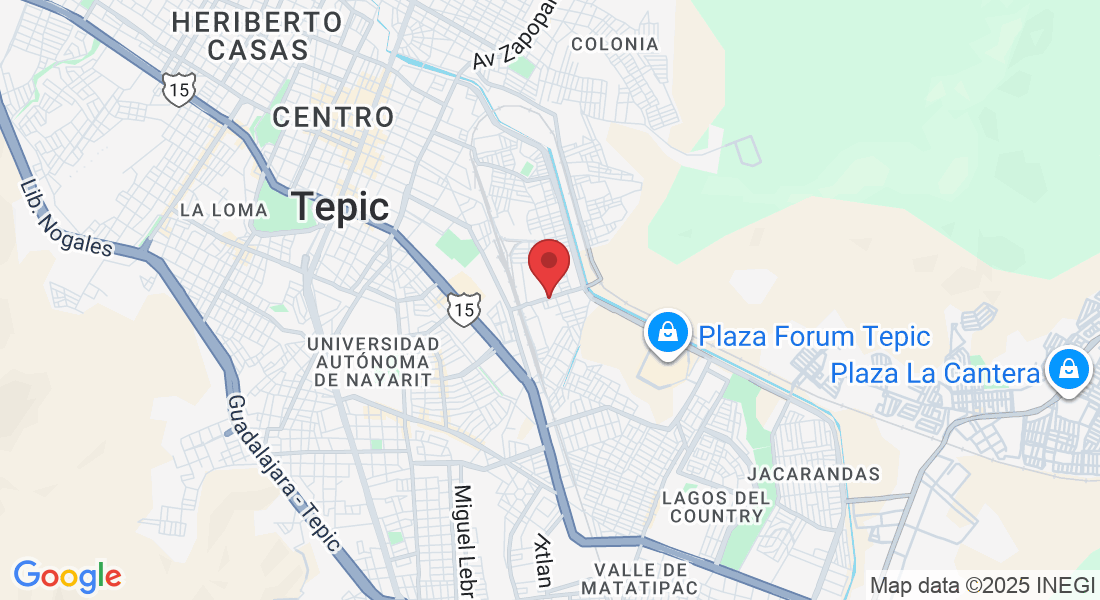 Avenida Principal 90, Ageuan los Limones, 63177 Tepic, Nay., México