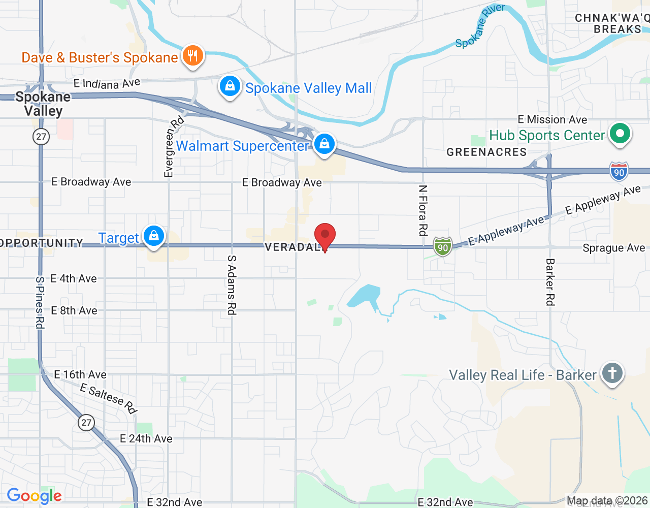 15906 E Sprague Ave, Spokane Valley, WA 99037, USA