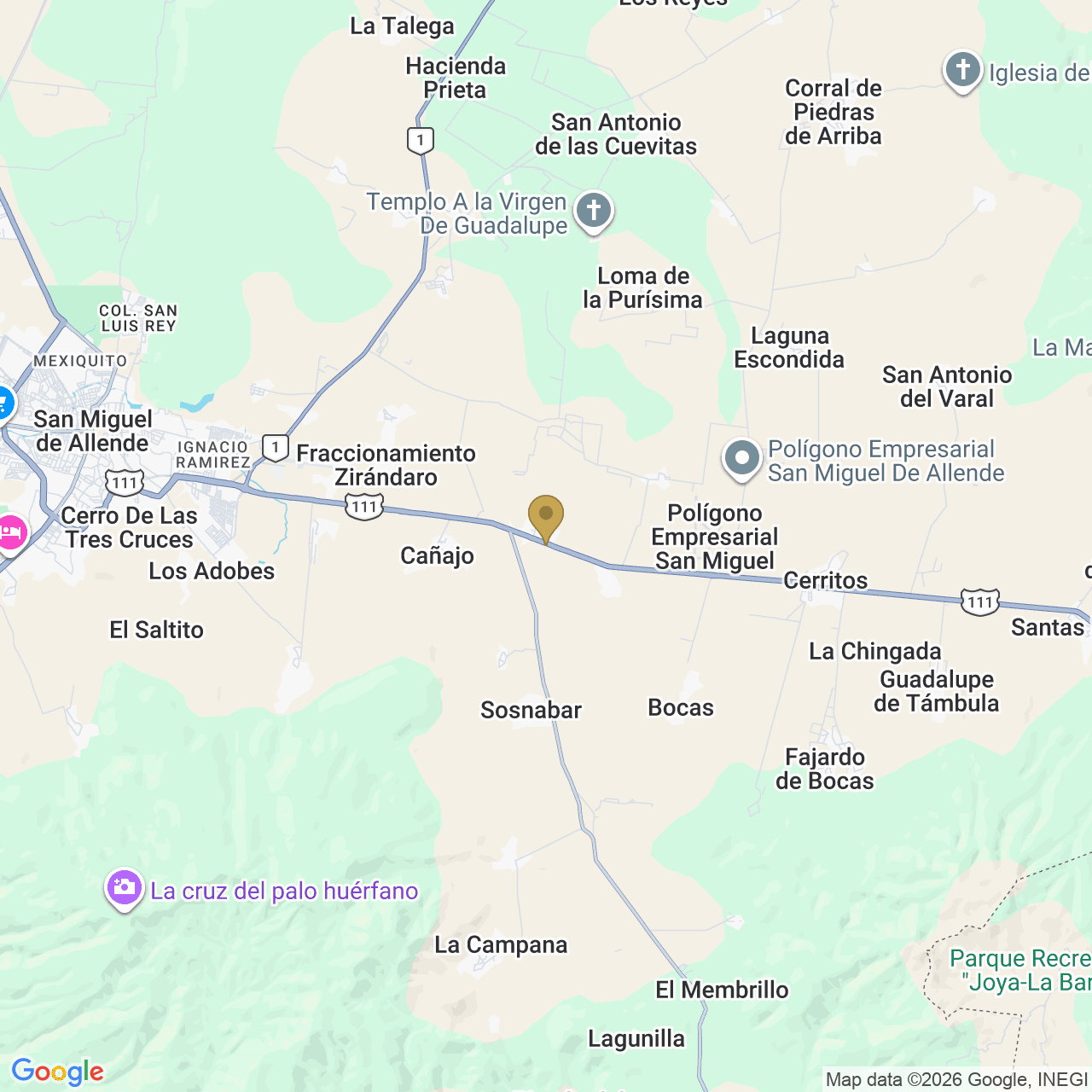 Corralejo, La Santa Vid Carretera San Miguel - Queretaro, KM 9.5, 37700 San Miguel de Allende, Gto., México
