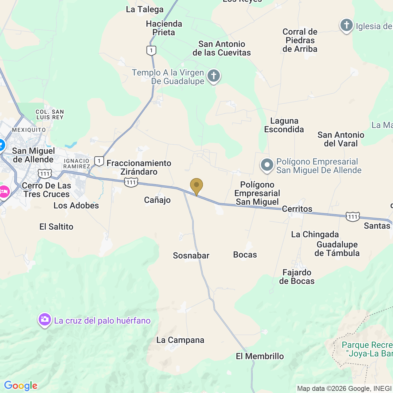 Corralejo, La Santa Vid Carretera San Miguel - Queretaro, KM 9.5, 37700 San Miguel de Allende, Gto., México