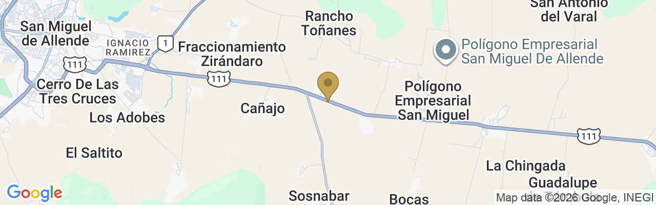 Corralejo, La Santa Vid Carretera San Miguel - Queretaro, KM 9.5, 37700 San Miguel de Allende, Gto., México