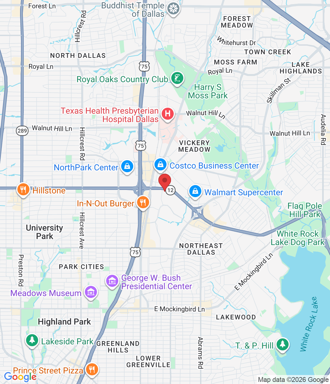 6550 Shady Brook Ln #1526, Dallas, TX 75206, USA