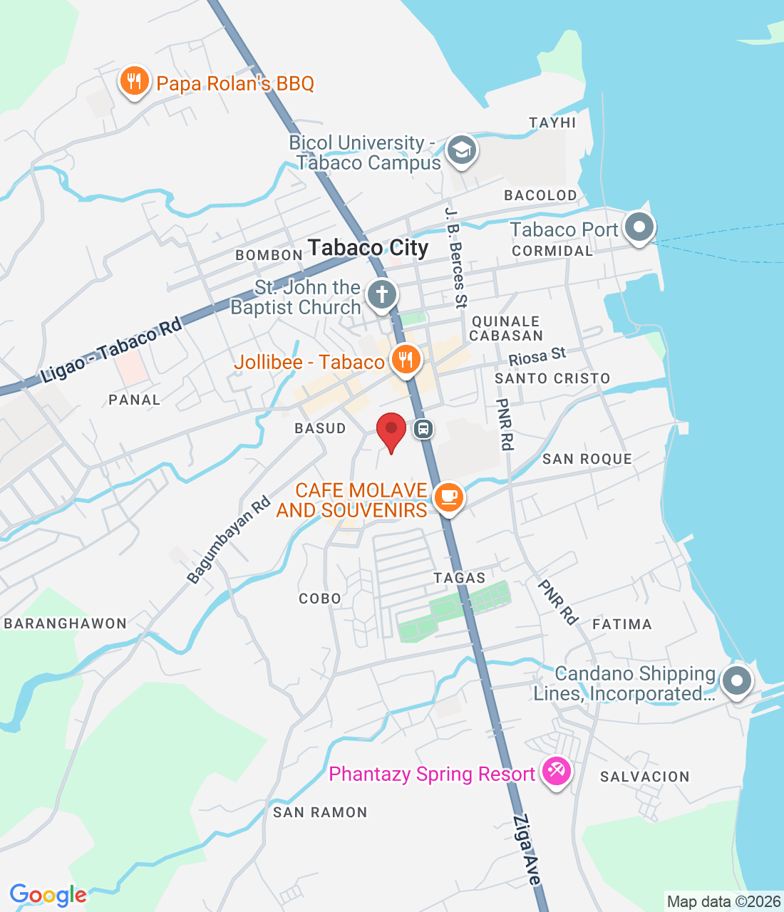 135 moses st, Tabaco City, 4511 Albay, Philippines