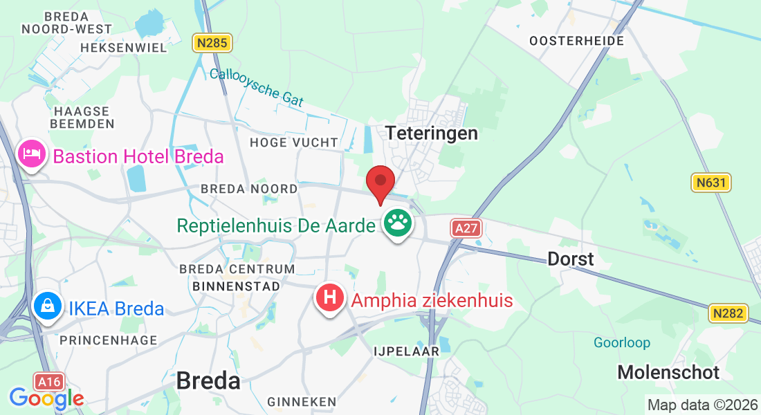 Oosterhoutseweg 73, 4816 KC Breda, Netherlands