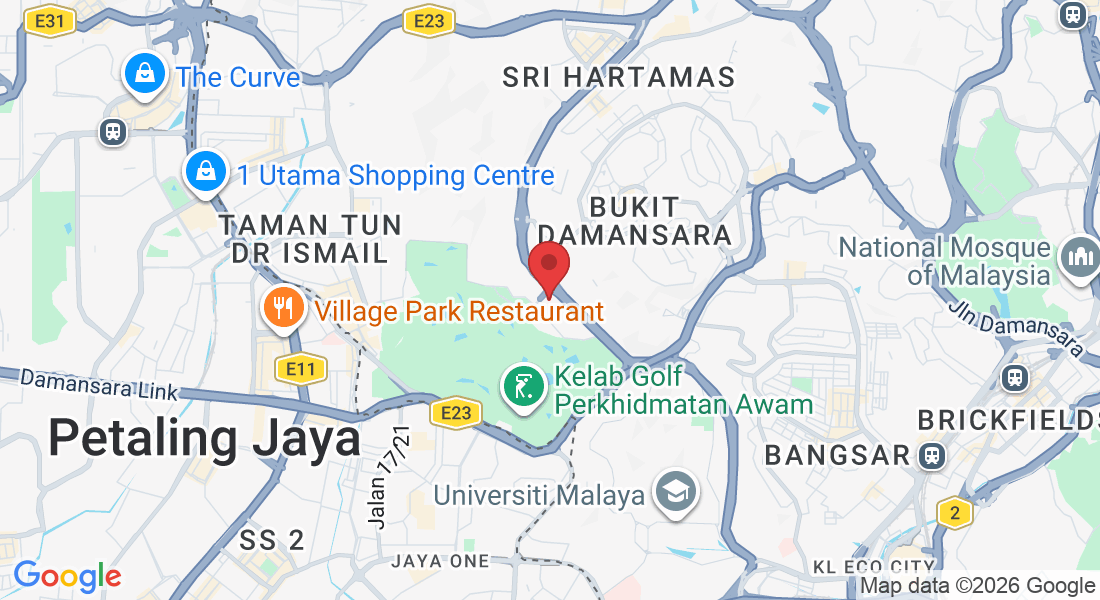 Kiosk 1, Jalan Bukit Kiara 1, Bukit Kiara, 60000 Kuala Lumpur, Wilayah Persekutuan Kuala Lumpur, Malaysia
