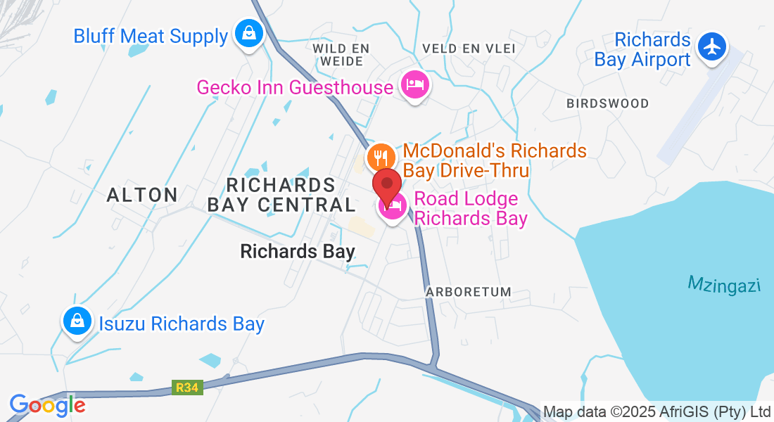 shop 2, 19 Lira Link, Richards Bay Central, Richards Bay, 3900, South Africa