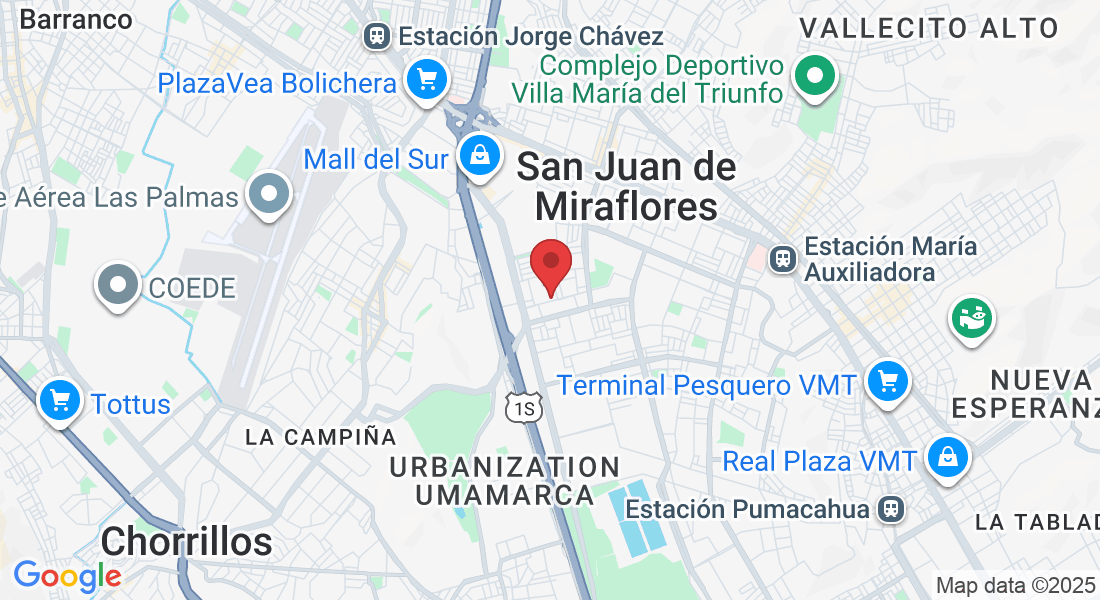 Av. Lizardo Montero 227, San Juan de Miraflores 15801, Perú