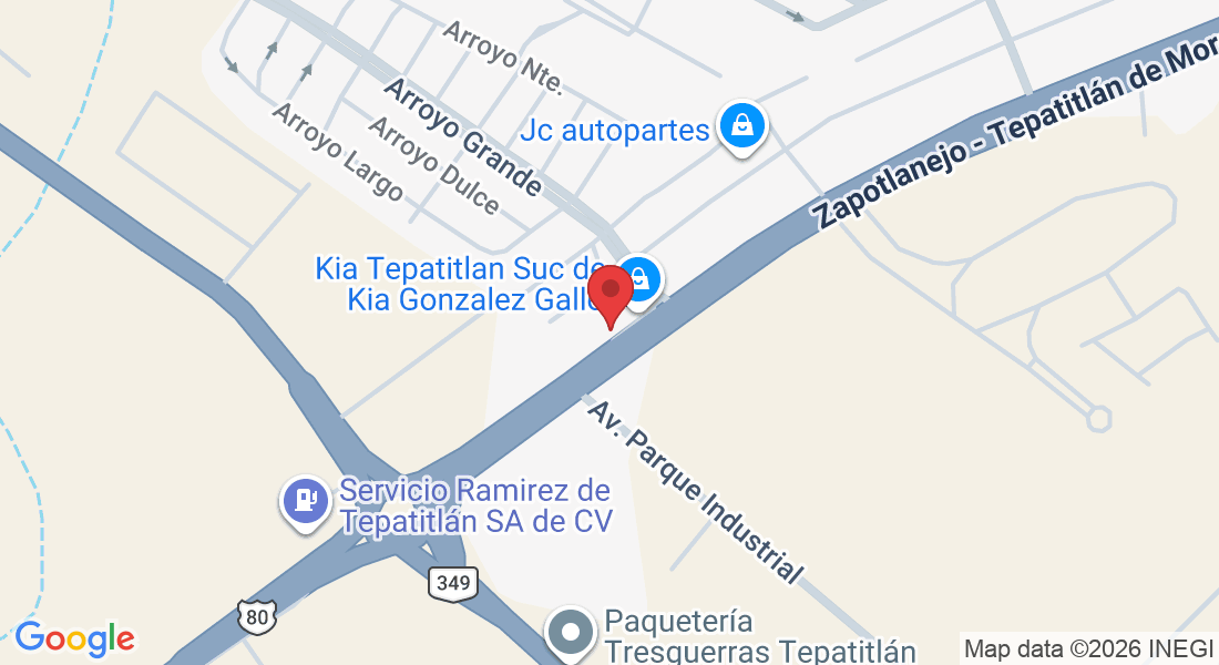 Blvd. Lic. Anacleto Glez F. Sur 2120, Fraccionamiento Los Arroyos, 47600 San José de Bazarte, Jal., México