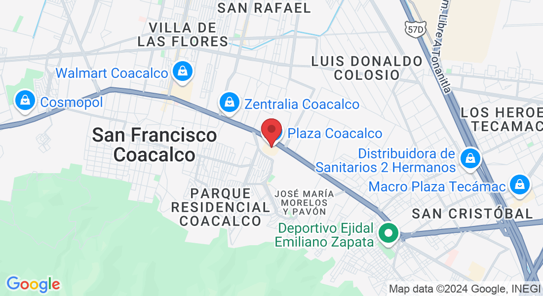 Plaza Coacalco, Av. José López Portillo 220-Local 67-B, Parque Residencial Coacalco, 55714 San Francisco Coacalco, Méx., México