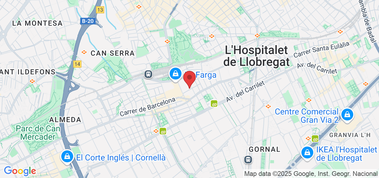 Carrer de les Esquadres, 22, 08901 L'Hospitalet de Llobregat, Barcelona, Spain