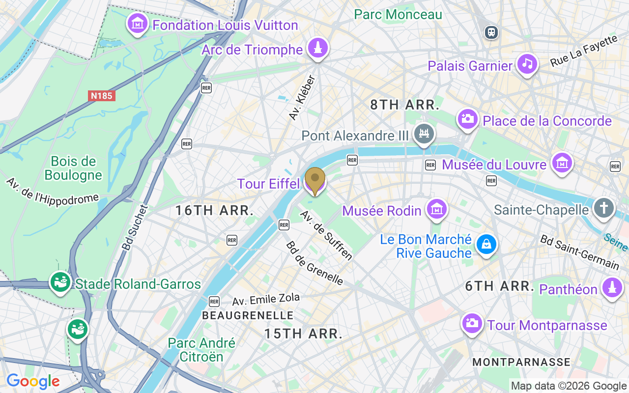 Av. Gustave Eiffel, 75007 Paris, France