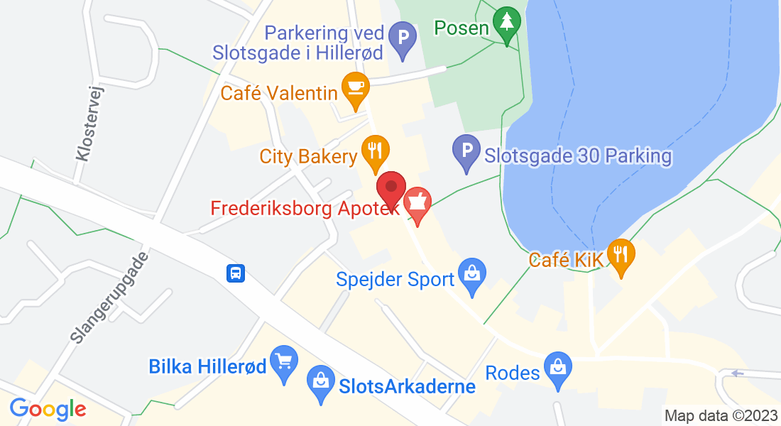 Slotsgade 27B, 3400 Hillerød, Danmark
