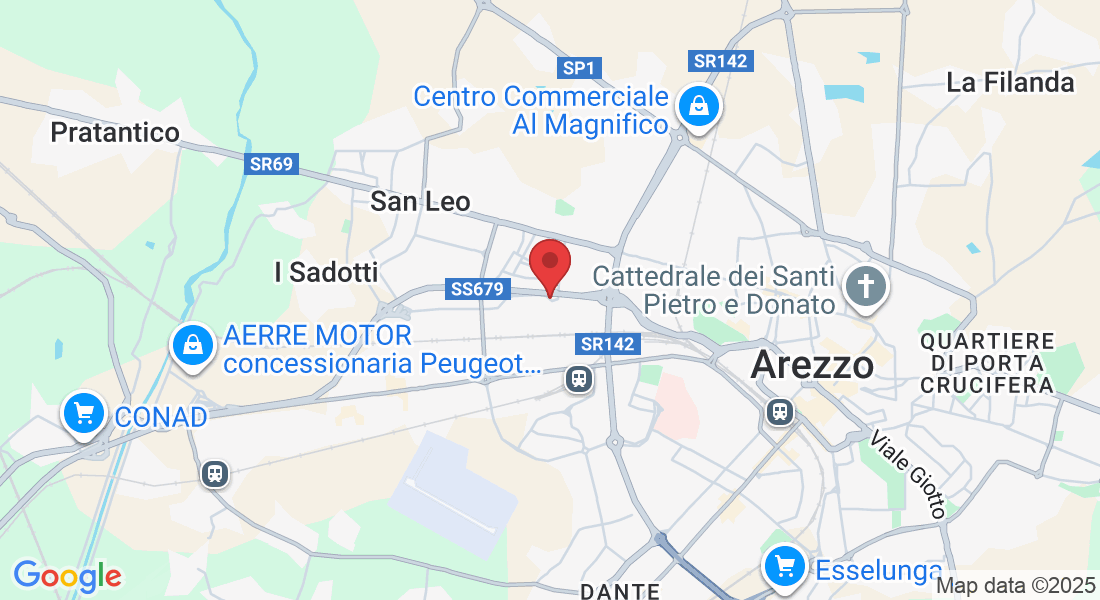 Via Galileo Ferraris, 52100 Arezzo AR, Italia