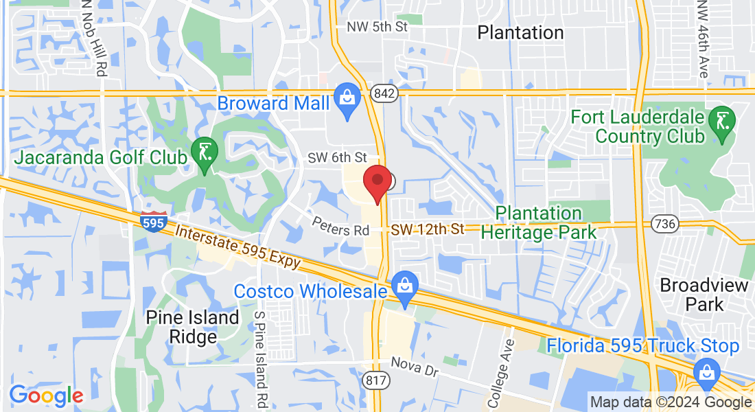 1011 S University Dr, Plantation, FL 33317, USA