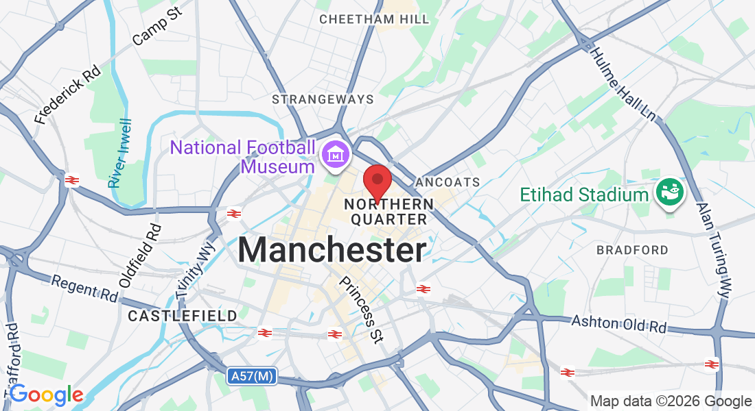 3 Kelvin St, Manchester M4 1ET, UK
