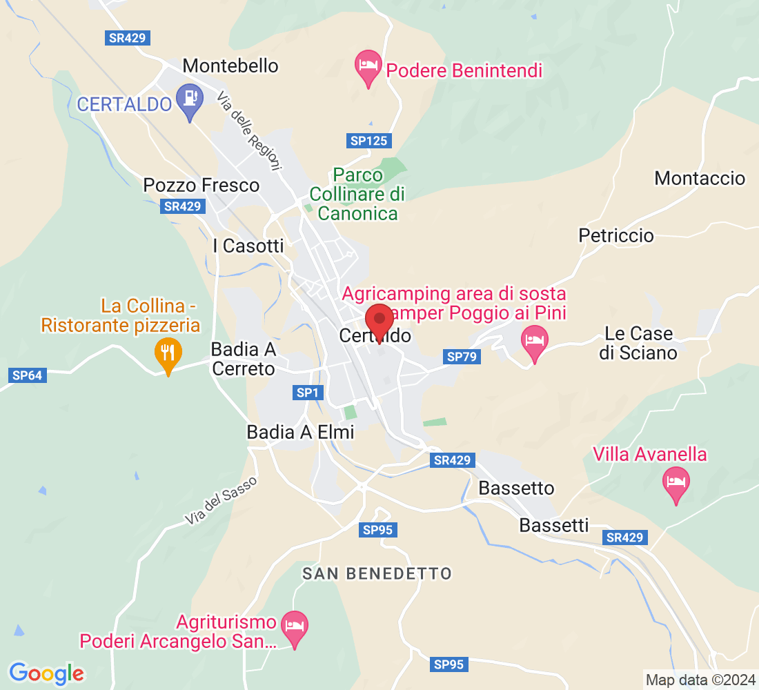 Via Trieste, 4, 50052 Certaldo FI, Italia