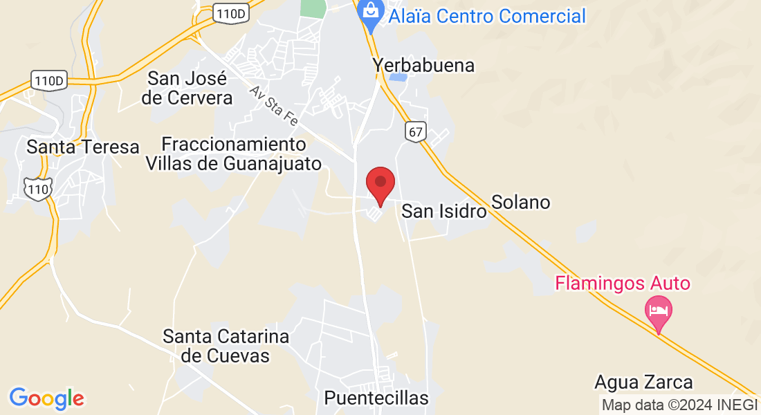 Convento 37, Colonial Guanajuato, 36259 Fraccionamiento Colonial Guanajuato, Gto., México