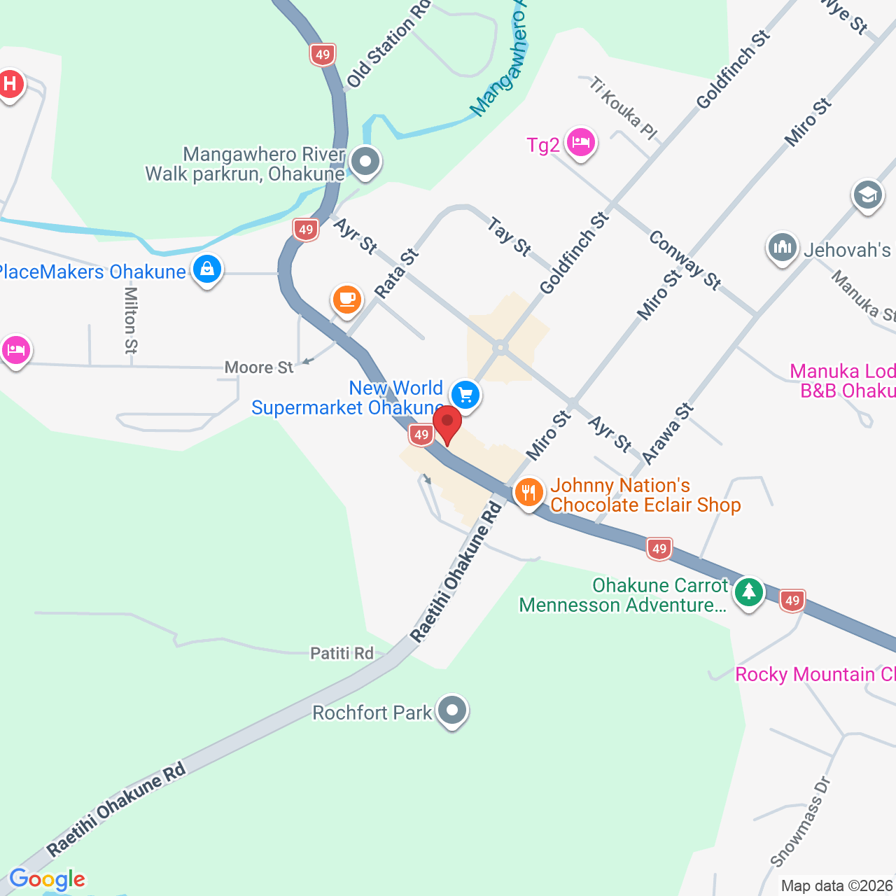 55 Clyde Street, Ohakune 4625, New Zealand