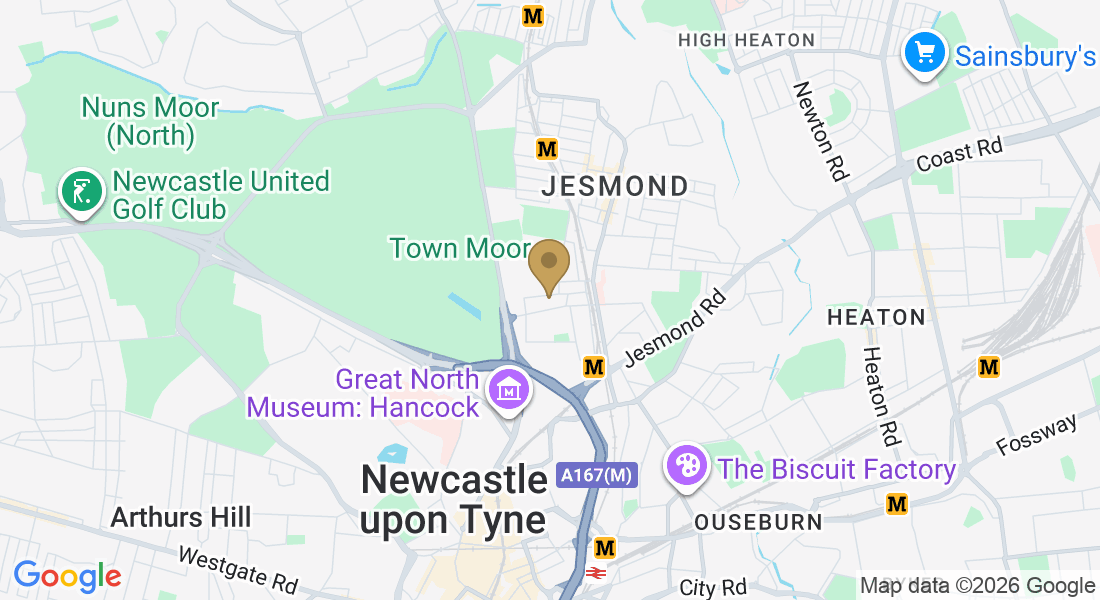 Burdon Terrace, Newcastle upon Tyne NE2 3AE, UK