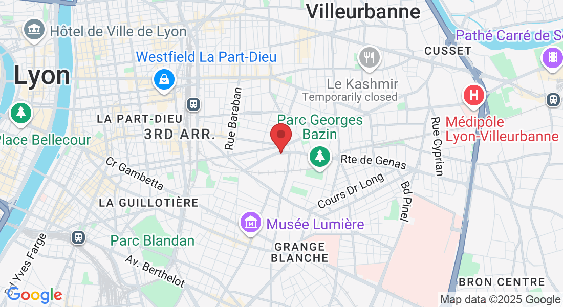 2 Rte de Genas, 69003 Lyon, France