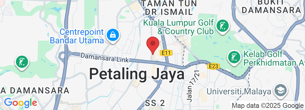 81G, Jalan SS 21/1a, Damansara Utama, 47400 Petaling Jaya, Selangor, Malaysia