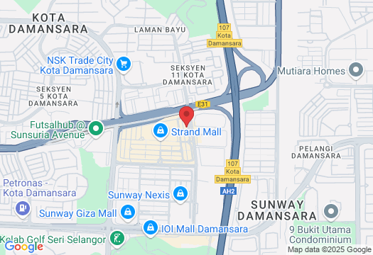 45, Jalan PJU 5/20E, The Strand, Dataran Sunway, Kota Damansara, 47810 Petaling Jaya, Selangor, Malaysia