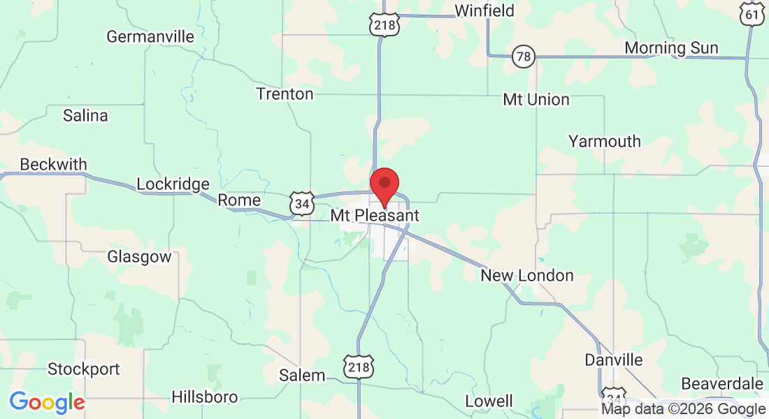 Ash St, Mt Pleasant, IA 52641, USA