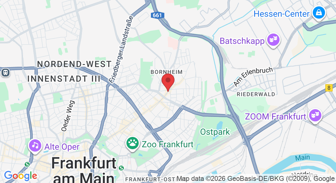 Berger Str. 221, 60385 Frankfurt am Main, Deutschland