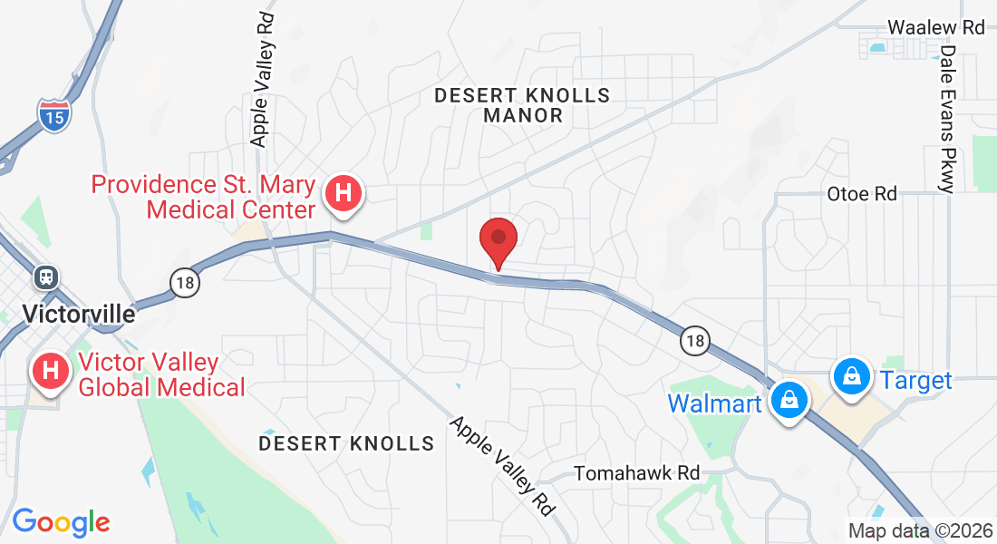18930 CA-18 ste 101, Apple Valley, CA 92307, USA