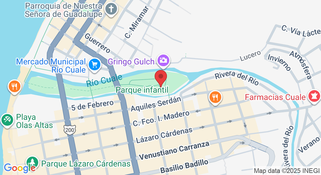 Aquiles Serdan 437, Isla Rio Cuale 31, Zona Romántica, Emiliano Zapata, 48380 Puerto Vallarta, Jal., Mexico