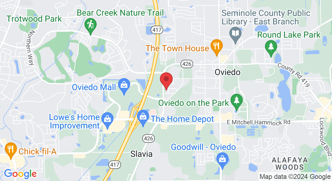 1410 W Broadway St suite 105, Oviedo, FL 32765, USA