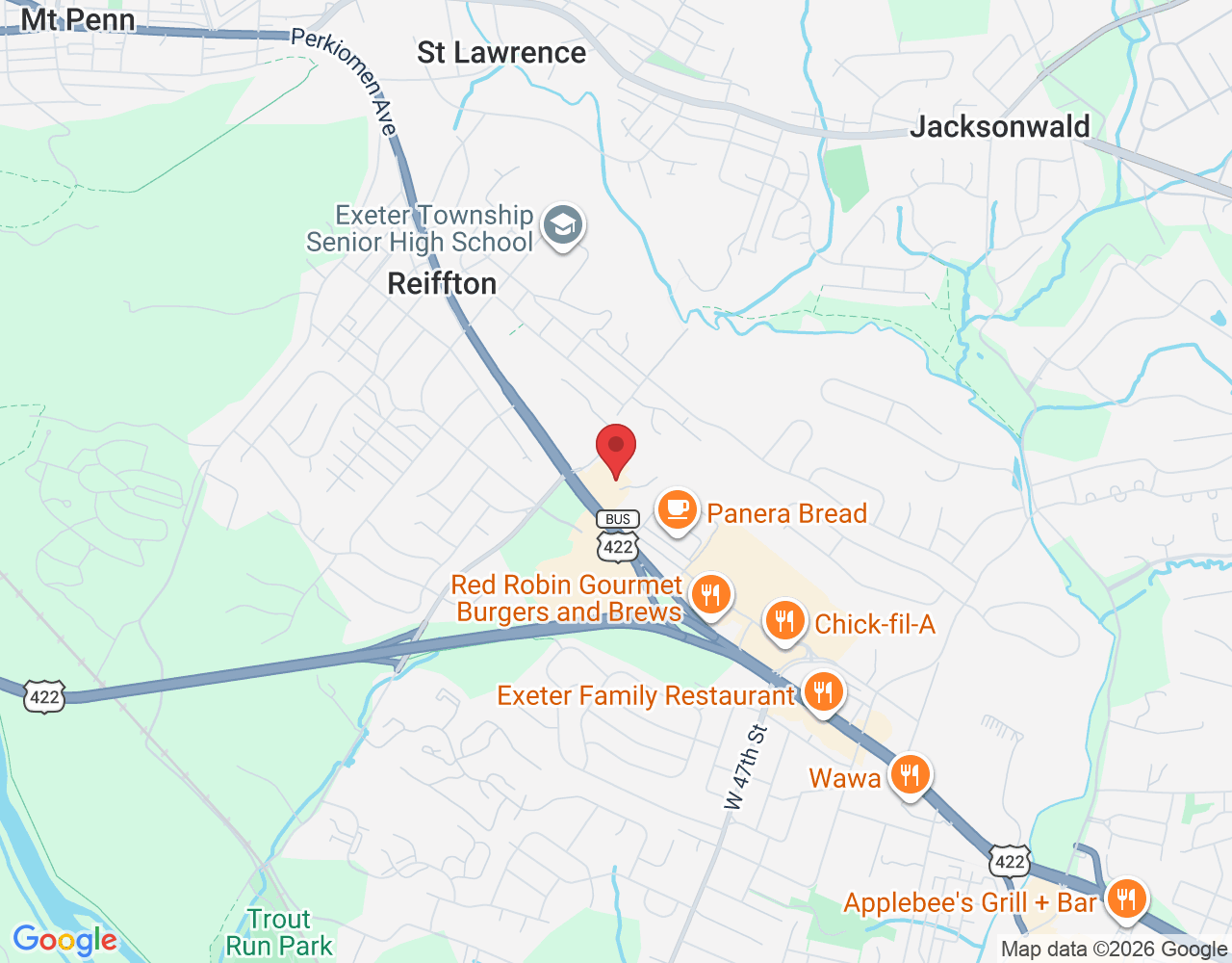 4203 Perkiomen Ave, Reading, PA 19606, USA