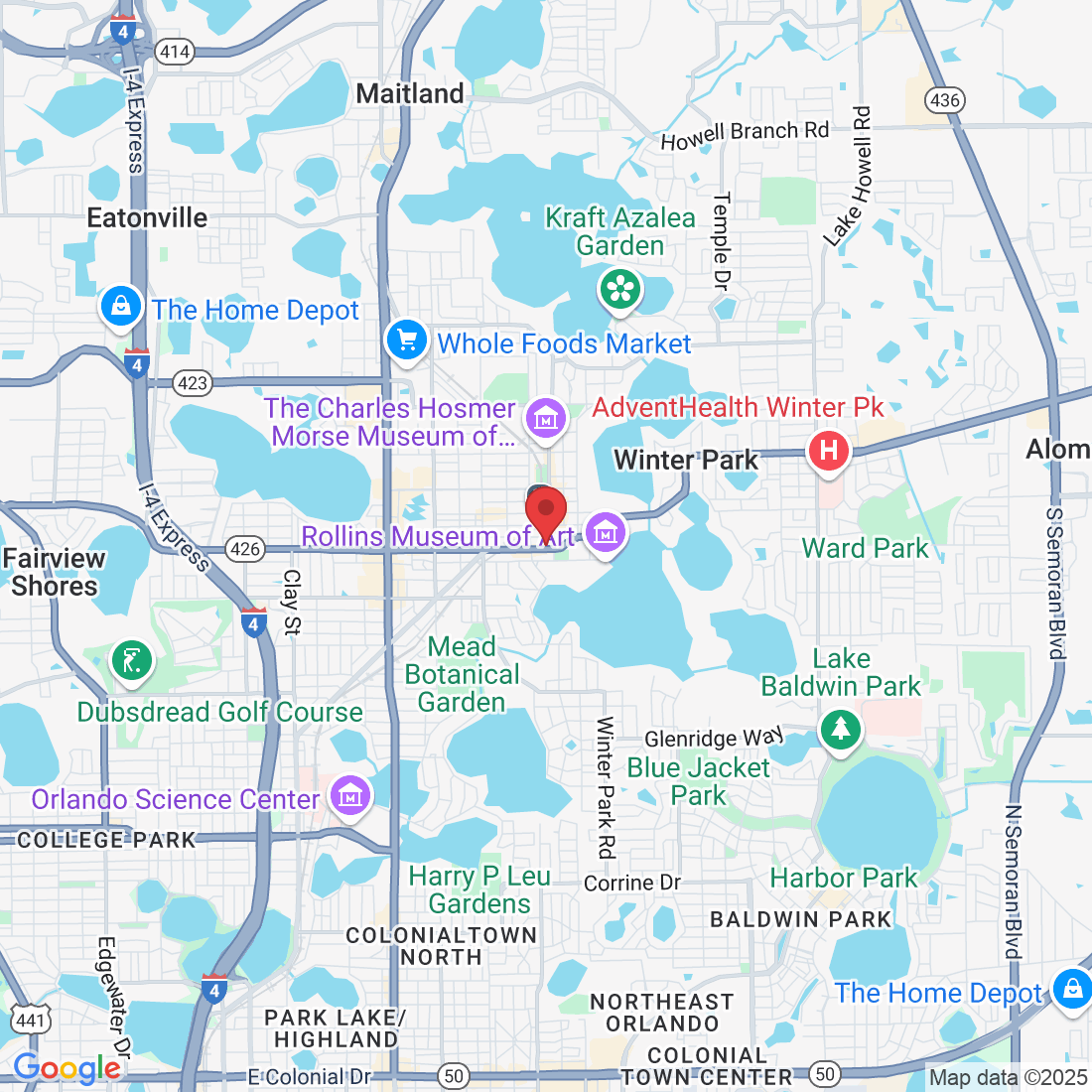 127 W Fairbanks Ave #358, Winter Park, FL 32789, USA