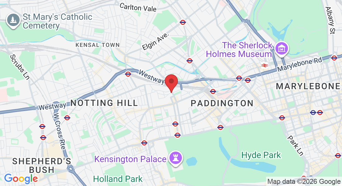 45A Porchester Rd, London W2 5DP, UK