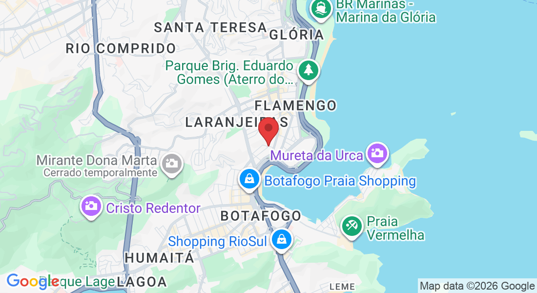 R. Clarice Índio do Brasil - Botafogo, Rio de Janeiro - RJ, 22230-090, Brasil