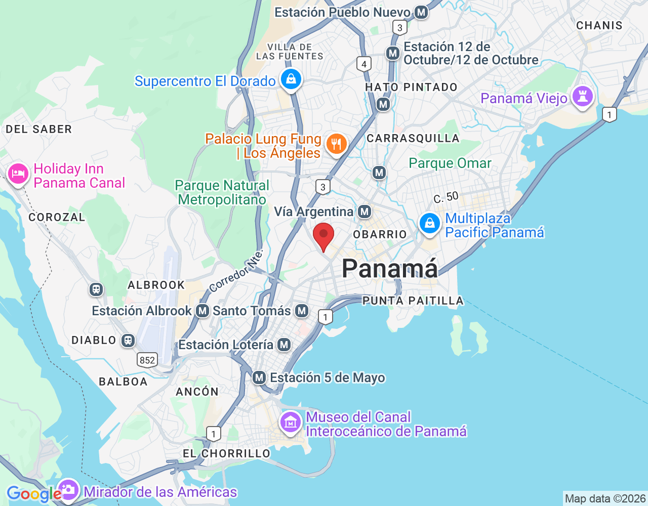01207, Panamá, Provincia de Panamá, Panamá