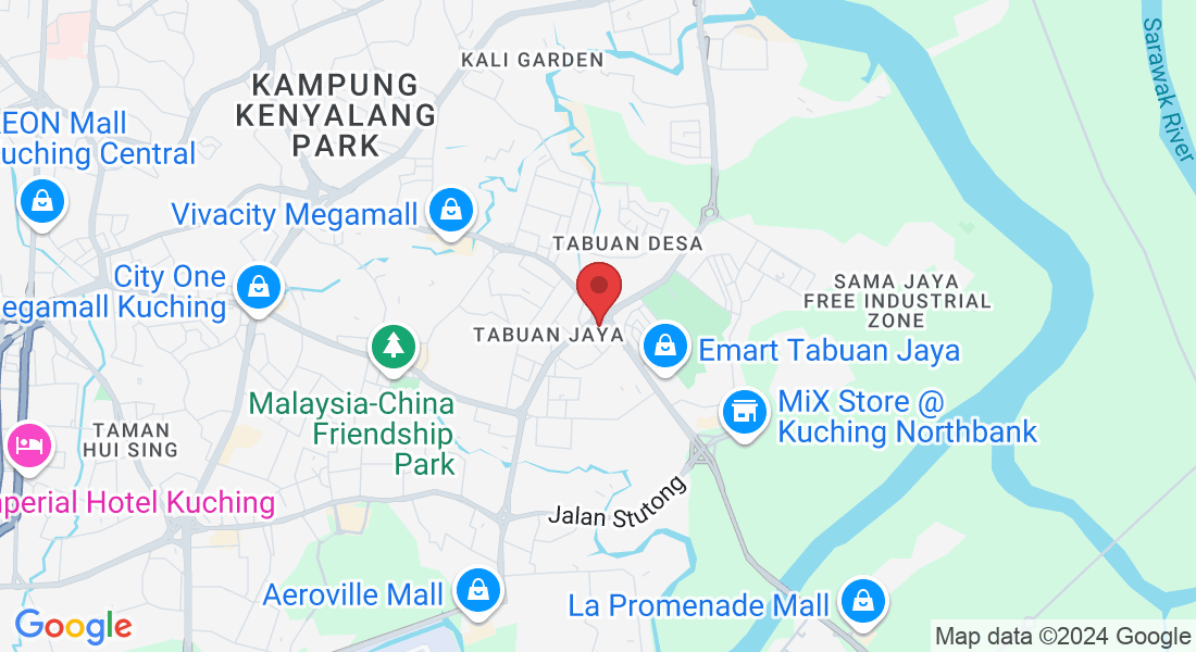 Sama Jaya Commercial Centre, Ground Floor Sl 13, Jalan Setia Raja, Tabuan Laru, 93350 Kuching, Sarawak, Malaysia