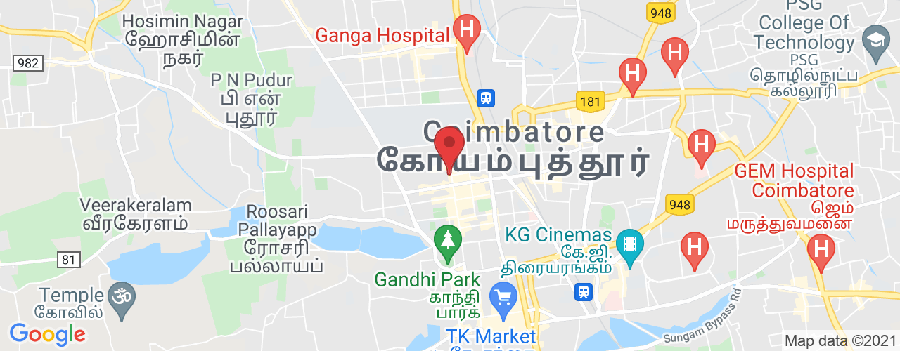 576b, Diwan Bahadur Rd, R.S. Puram, Coimbatore, Tamil Nadu 641002, India