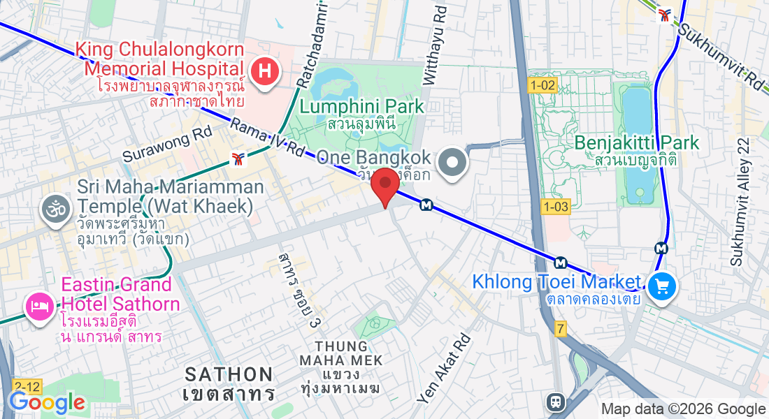 Located inside JusmagThai, Soi Atthakan Prasit, Khwaeng Thung Maha Mek, Khet Sathon, Krung Thep Maha Nakhon 10120, Thailand