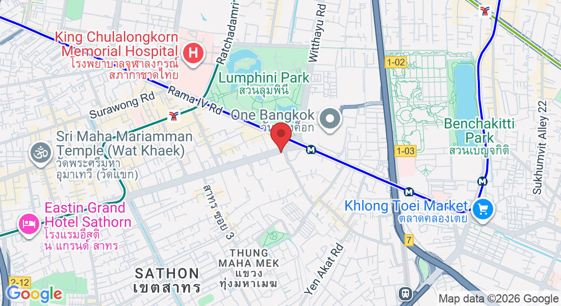 Located inside JusmagThai, Soi Atthakan Prasit, Khwaeng Thung Maha Mek, Khet Sathon, Krung Thep Maha Nakhon 10120, Thailand