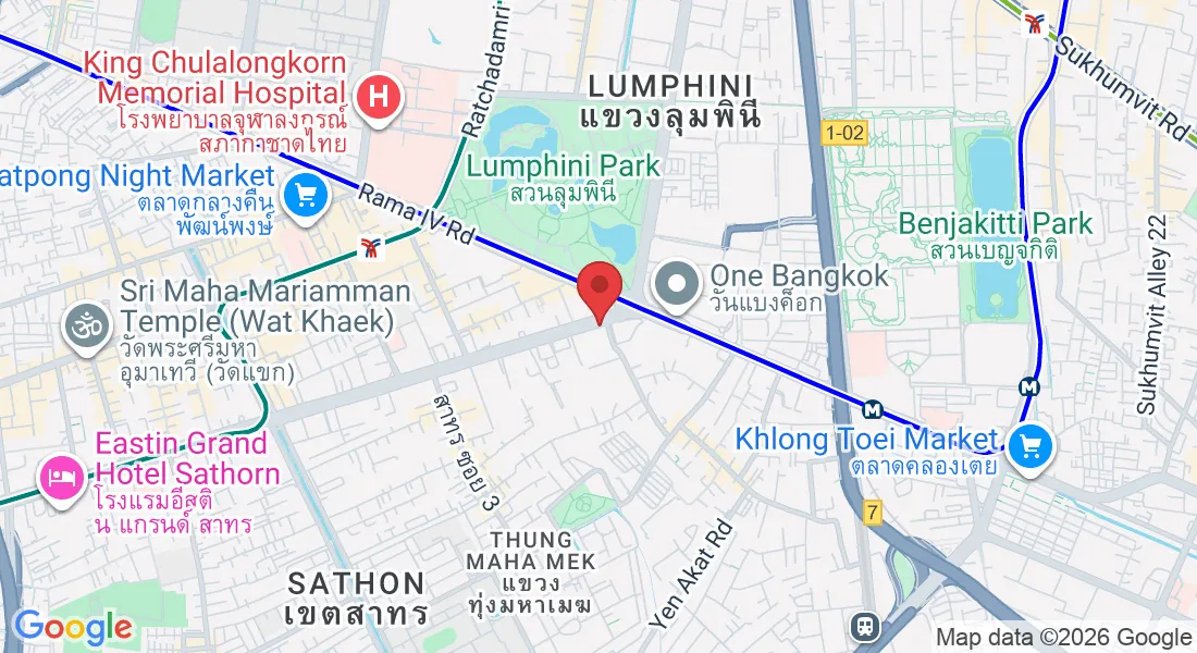 Located inside JusmagThai, Soi Atthakan Prasit, Khwaeng Thung Maha Mek, Khet Sathon, Krung Thep Maha Nakhon 10120, Thailand