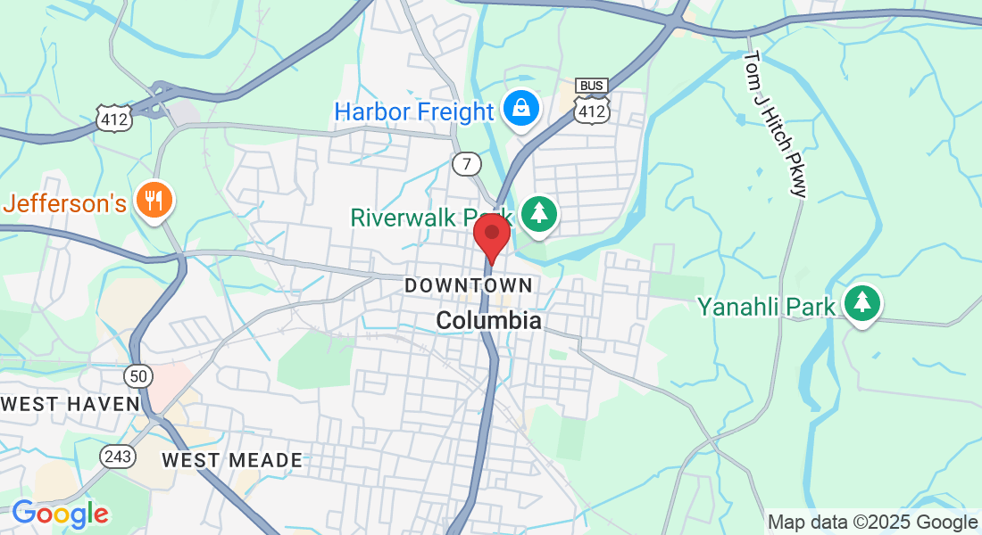610 N Garden St Suite 12, Columbia, TN 38401, USA
