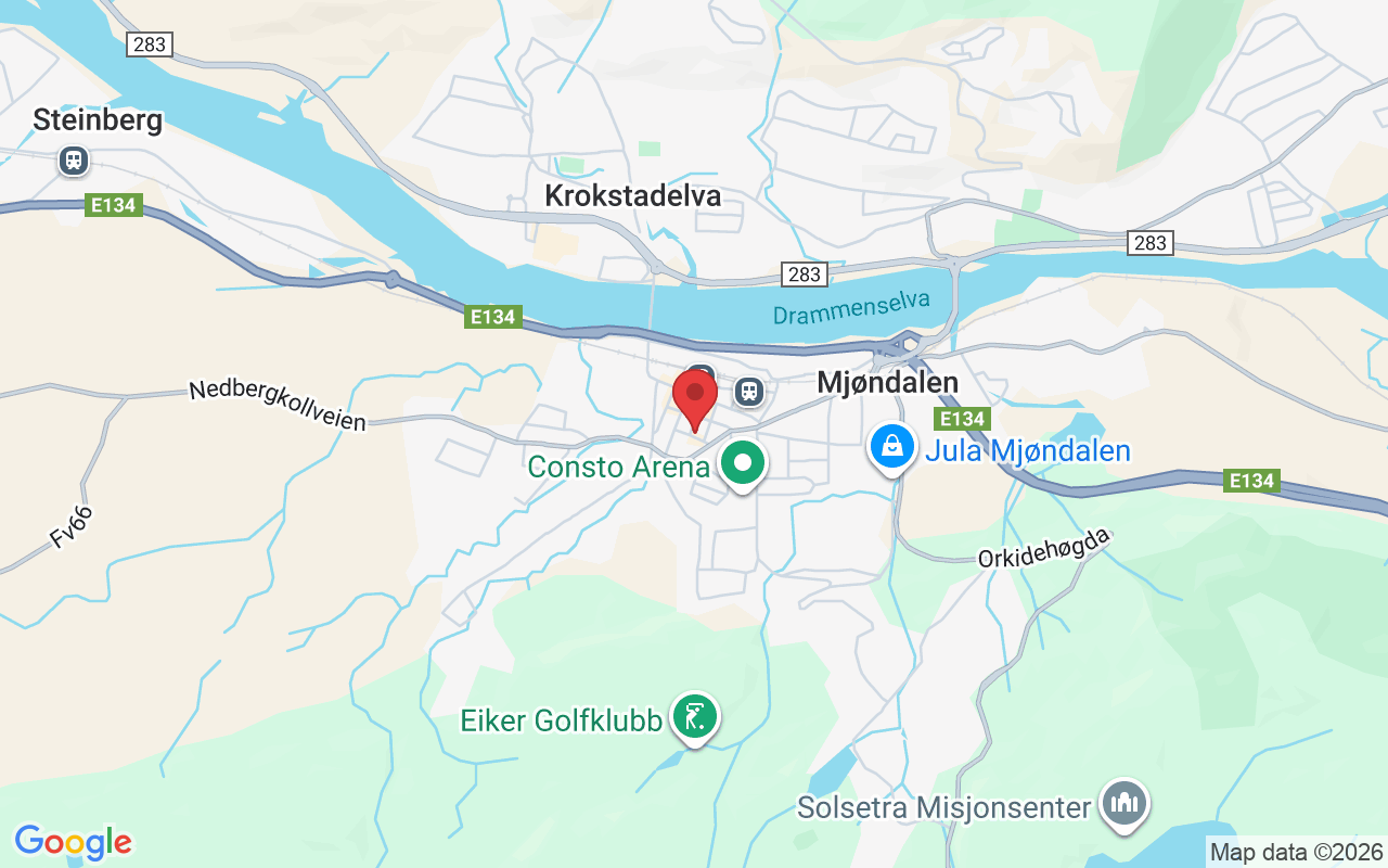 Øvre Tverrgate 6, 3050 Mjøndalen, Norge